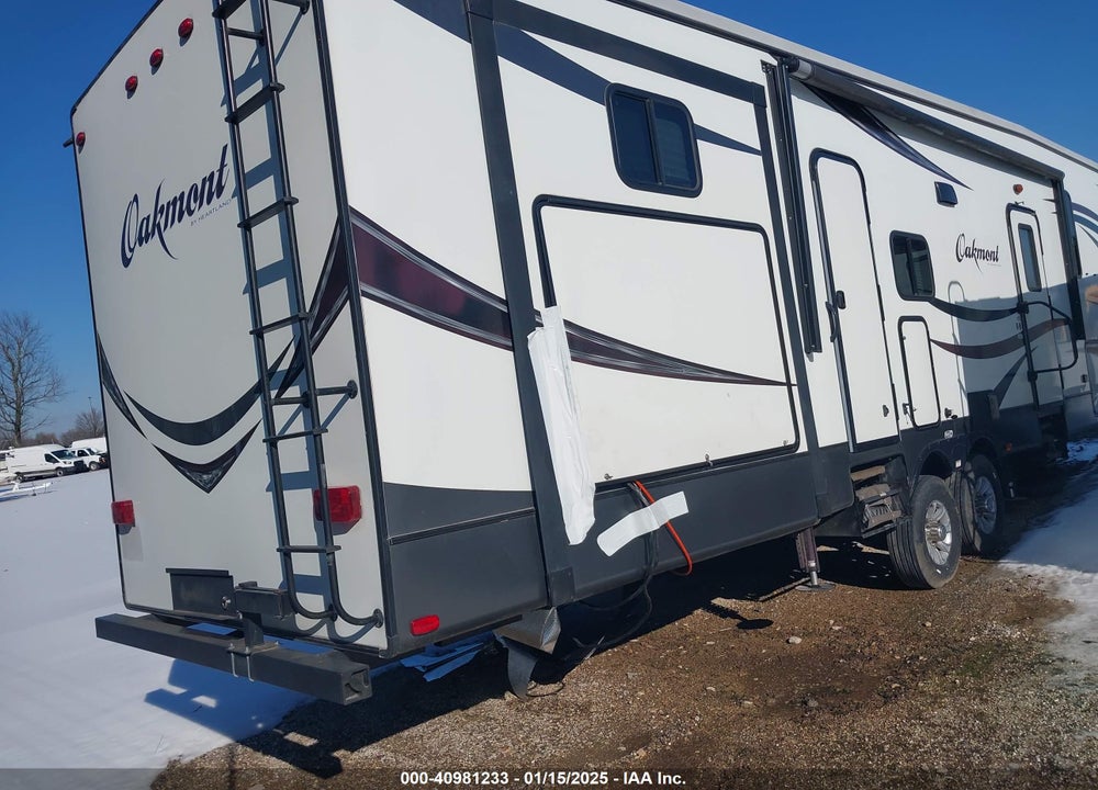 2016 HEARTLAND OAKMONT 5TH WHEEL TRAVEL TRAILER VIN: 5SFBG4120GE304838