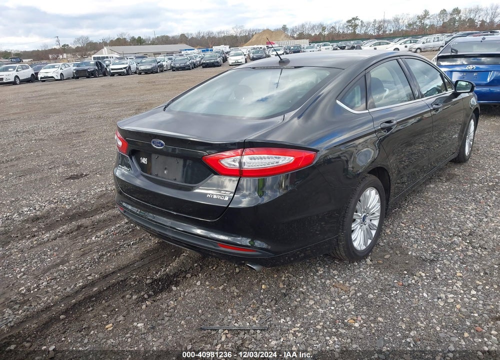 2013 FORD FUSION HYBRID SE VIN: 3FA6P0LUXDR304937