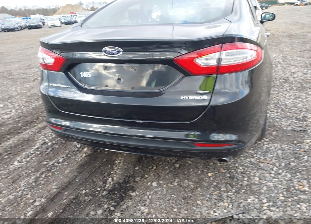 2013 FORD FUSION HYBRID SE VIN: 3FA6P0LUXDR304937