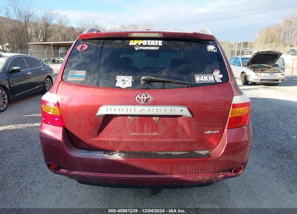 2010 TOYOTA HIGHLANDER LIMITED V6 VIN: 5TDDK3EH6AS012440