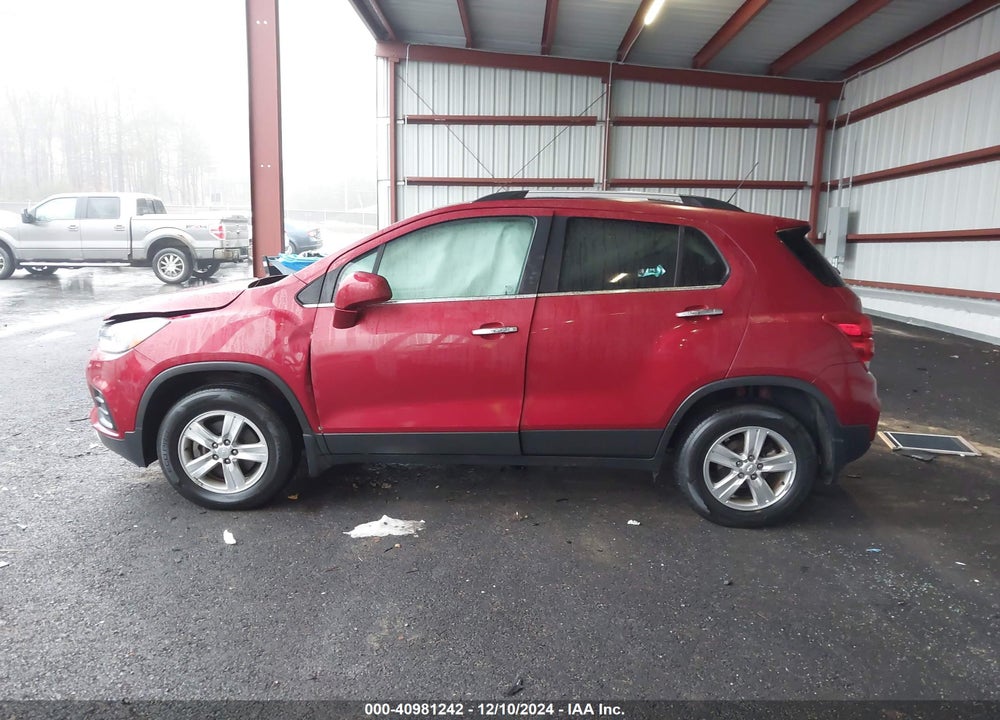 2019 CHEVROLET TRAX LT VIN: 3GNCJPSB2KL258616