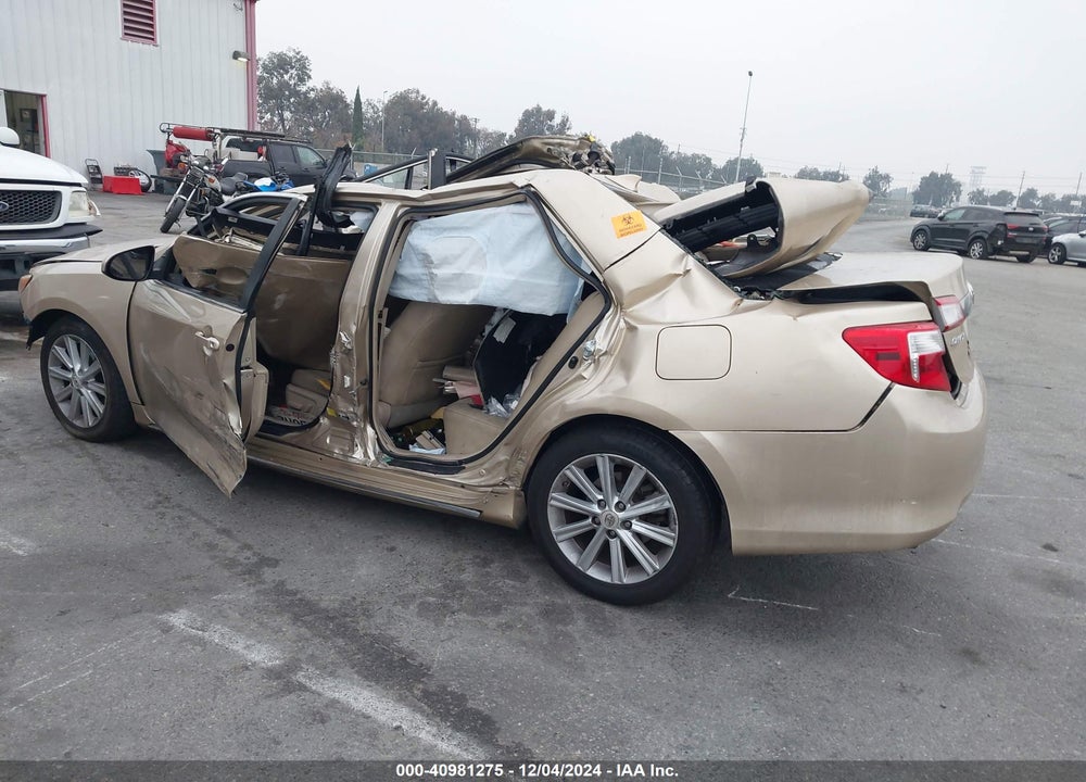2012 TOYOTA CAMRY VIN: 4T1BK1FK1CU514191
