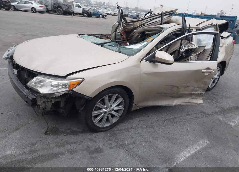 2012 TOYOTA CAMRY VIN: 4T1BK1FK1CU514191