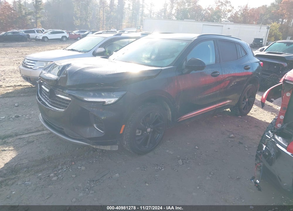 2022 BUICK ENVISION FWD ESSENCE VIN: LRBFZNR45ND030354