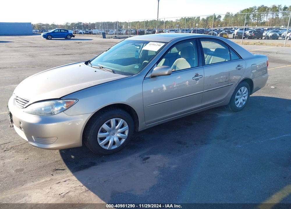 2005 TOYOTA CAMRY LE VIN: 4T1BE32K85U570902