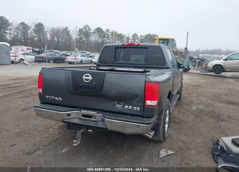 2008 NISSAN TITAN SE VIN: 1N6AA07D88N320804