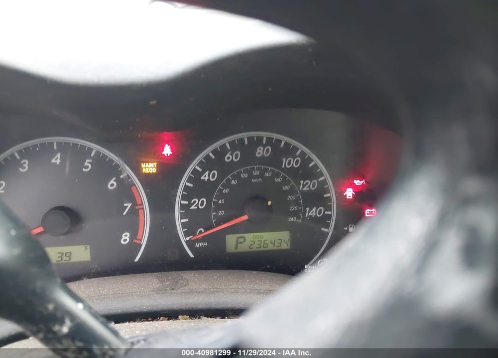 2012 TOYOTA COROLLA VIN: 2T1BU4EE6CC829125
