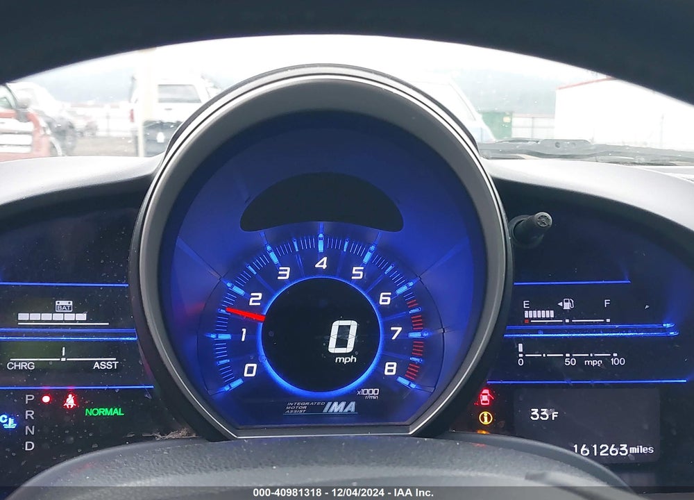 2011 HONDA CR-Z EX VIN: JHMZF1D69BS001048