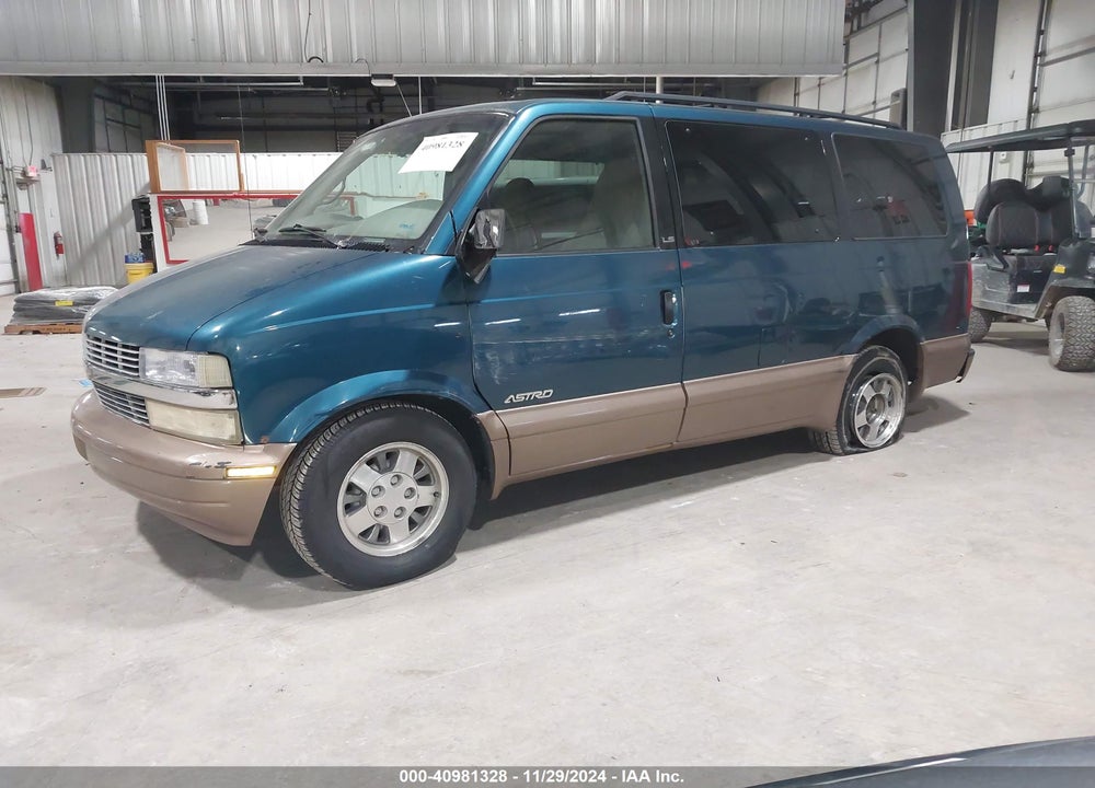 1997 CHEVROLET ASTRO LS CMI VIN: 1GNDM19W9VB236040