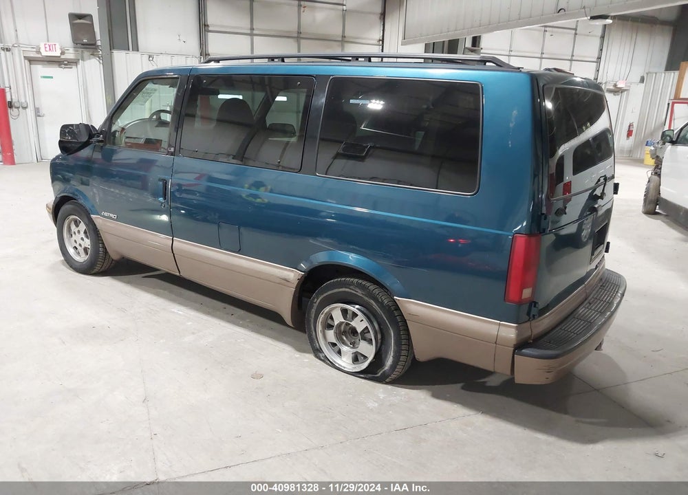 1997 CHEVROLET ASTRO LS CMI VIN: 1GNDM19W9VB236040