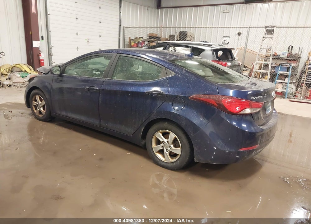 2014 HYUNDAI ELANTRA SE VIN: 5NPDH4AE7EH539446