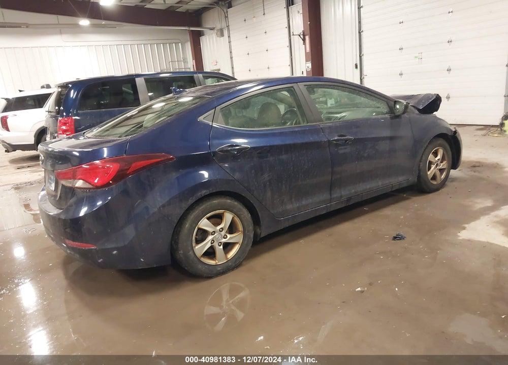 2014 HYUNDAI ELANTRA SE VIN: 5NPDH4AE7EH539446