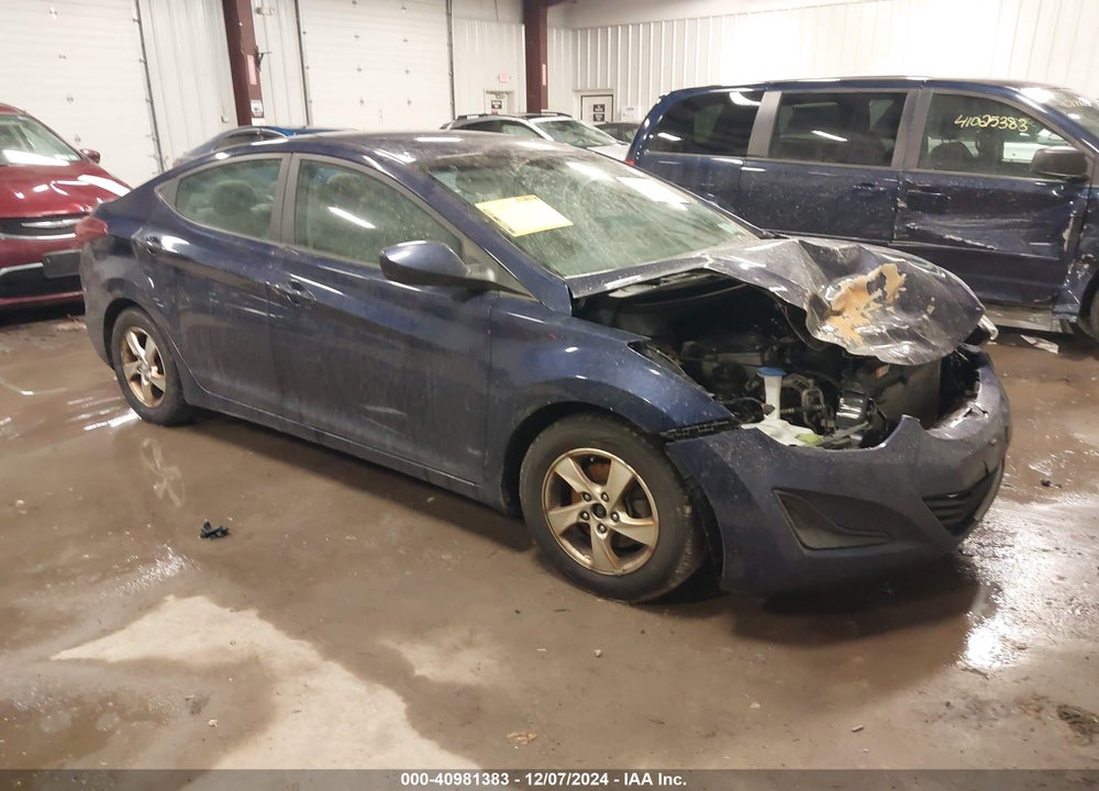 2014 HYUNDAI ELANTRA SE VIN: 5NPDH4AE7EH539446