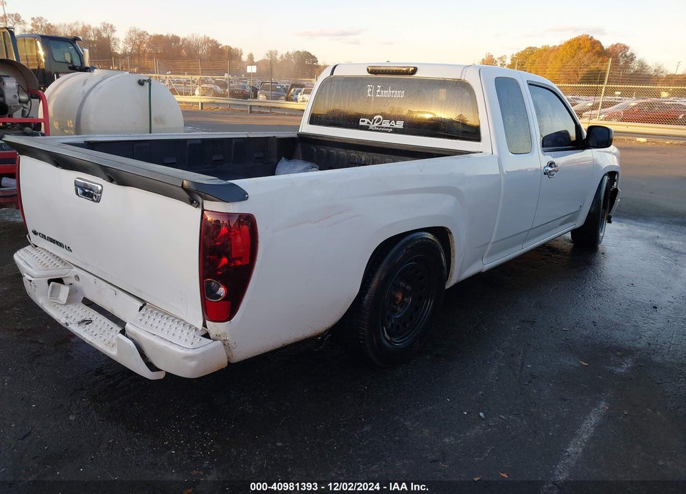 2008 CHEVROLET COLORADO LS VIN: 1GCCS299688195054