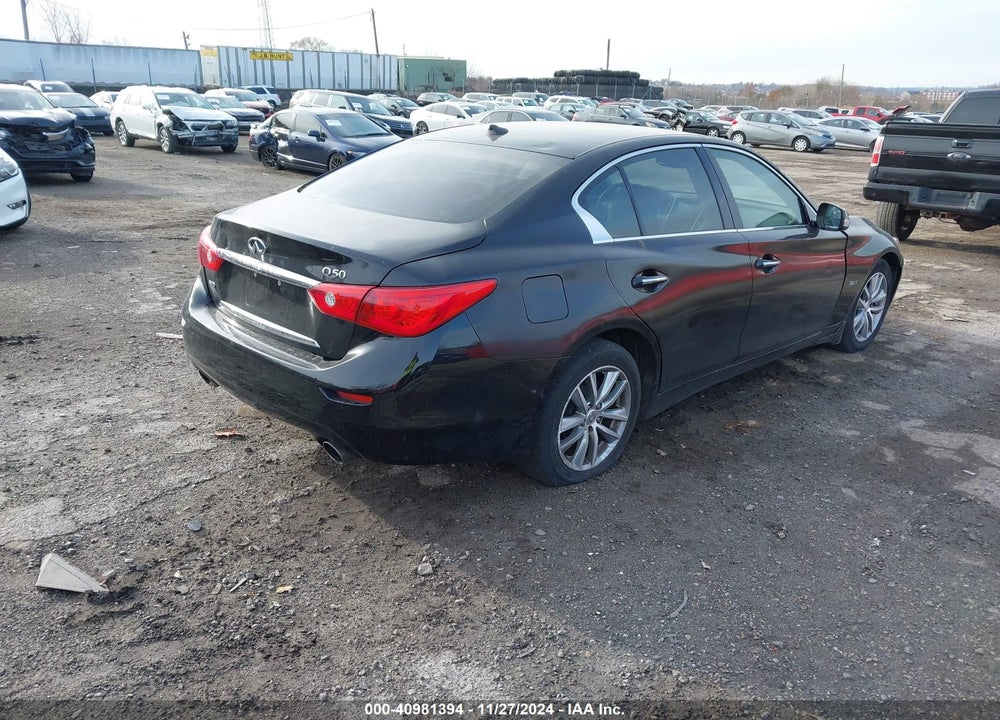 2014 INFINITI Q50 PREMIUM VIN: JN1BV7AR5EM704164