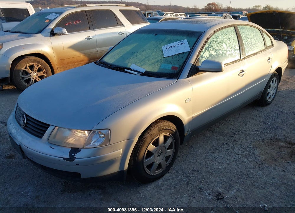 2000 VOLKSWAGEN PASSAT GLS V6 VIN: WVWMD23B8YP360750