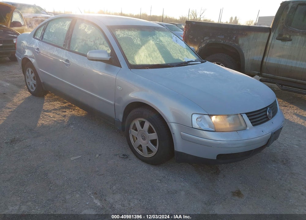 2000 VOLKSWAGEN PASSAT GLS V6 VIN: WVWMD23B8YP360750