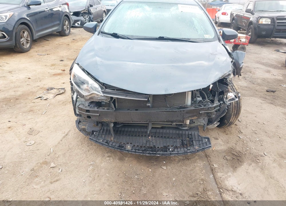2016 TOYOTA COROLLA LE VIN: 2T1BURHE6GC489506