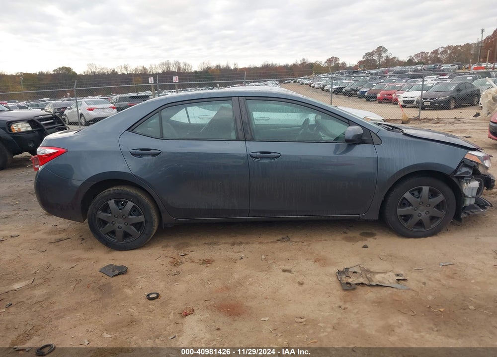 2016 TOYOTA COROLLA LE VIN: 2T1BURHE6GC489506