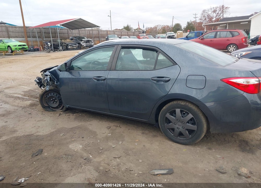 2016 TOYOTA COROLLA LE VIN: 2T1BURHE6GC489506