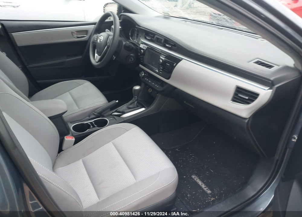 2016 TOYOTA COROLLA LE VIN: 2T1BURHE6GC489506