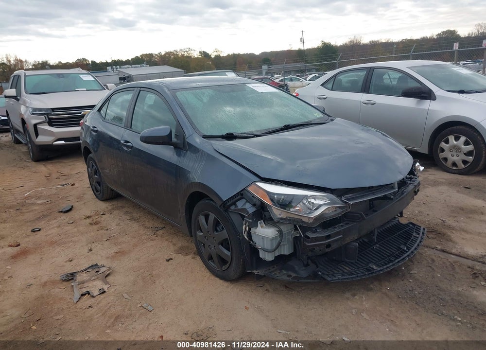 2016 TOYOTA COROLLA LE VIN: 2T1BURHE6GC489506