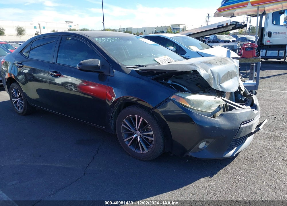 2016 TOYOTA COROLLA LE PLUS VIN: 5YFBURHEXGP509837