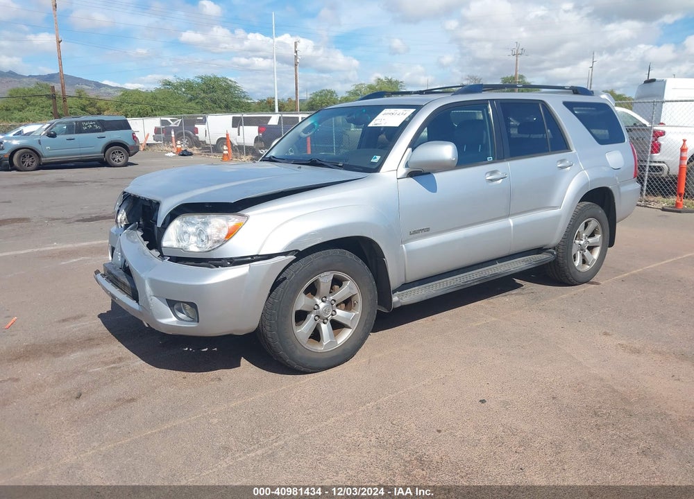 2006 TOYOTA 4RUNNER LIMITED V8 VIN: JTEZT17RX68009142