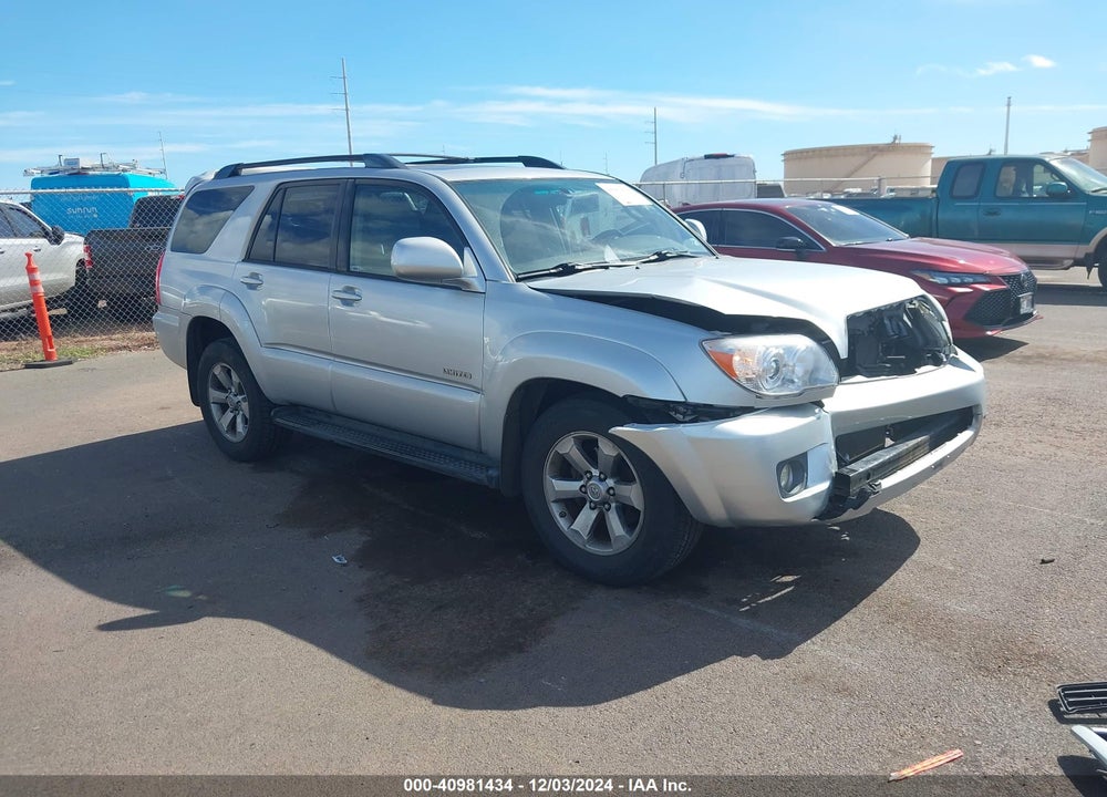 2006 TOYOTA 4RUNNER LIMITED V8 VIN: JTEZT17RX68009142