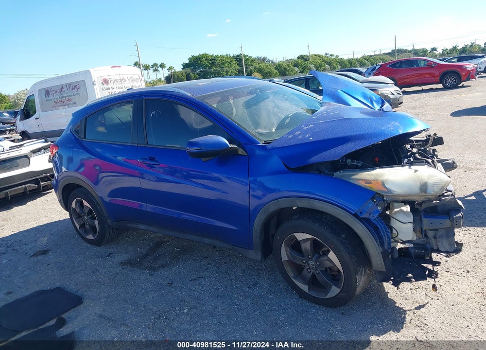 2018 HONDA HR-V EX-L VIN: 3CZRU6H72JM721302