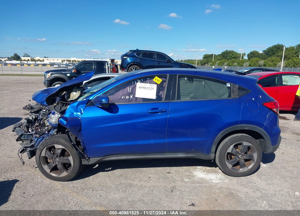 2018 HONDA HR-V EX-L VIN: 3CZRU6H72JM721302