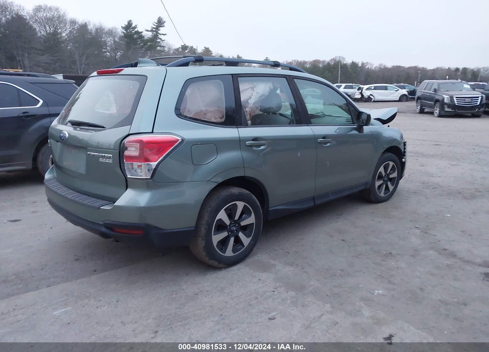 2017 SUBARU FORESTER 2.5I VIN: JF2SJABC2HH426533