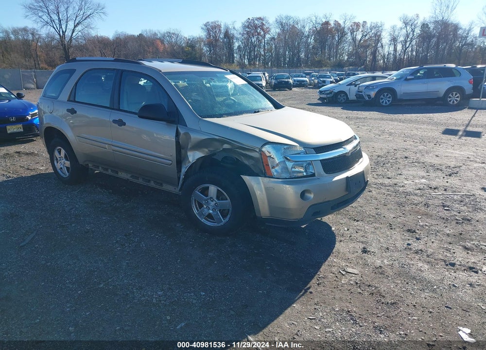 2008 CHEVROLET EQUINOX LS VIN: 2CNDL23F786060747