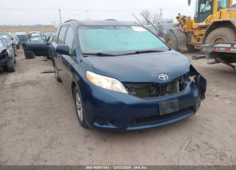 2011 TOYOTA SIENNA LE V6 VIN: 5TDKK3DC0BS127002
