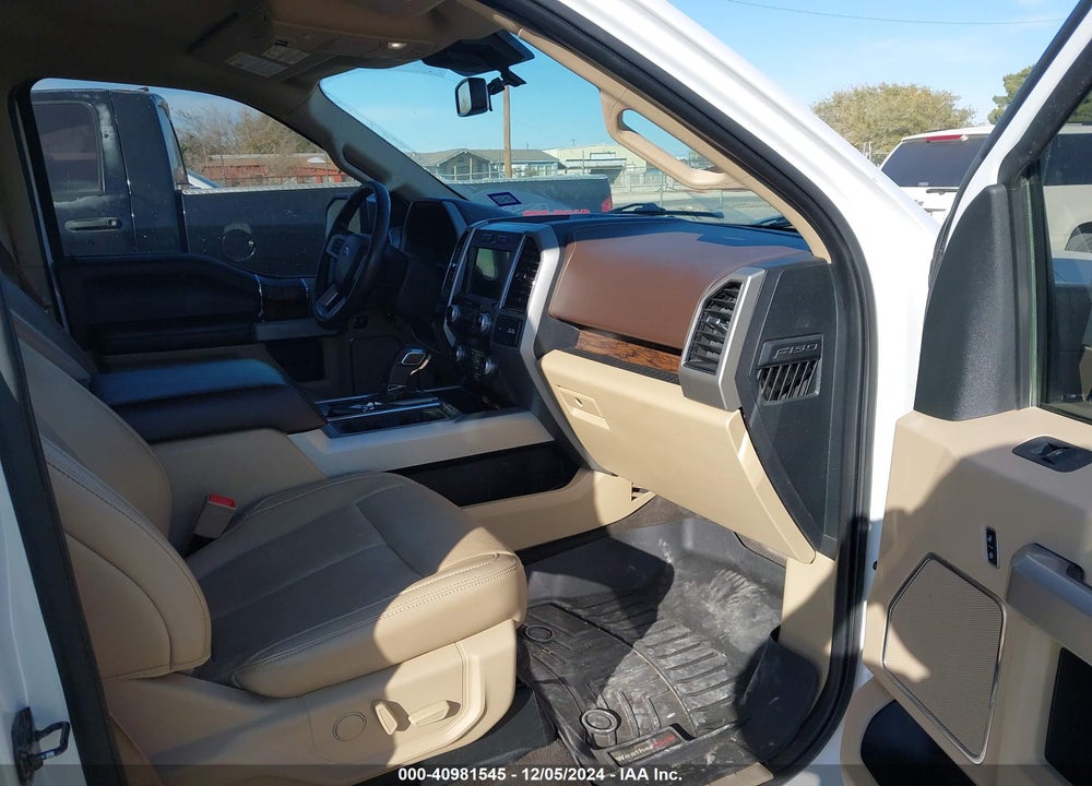 2019 FORD F-150 LARIAT VIN: 1FTFW1E14KFD15142