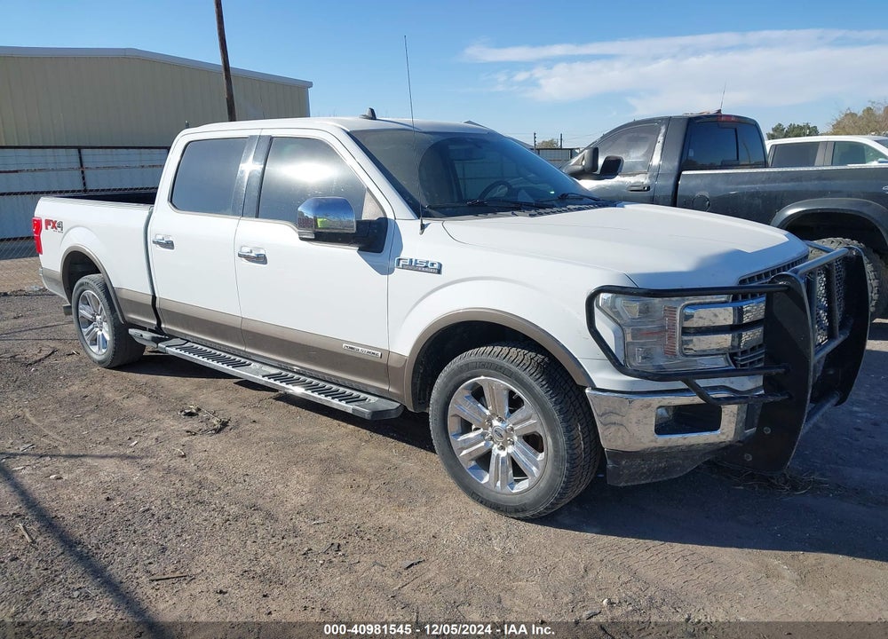 2019 FORD F-150 LARIAT VIN: 1FTFW1E14KFD15142