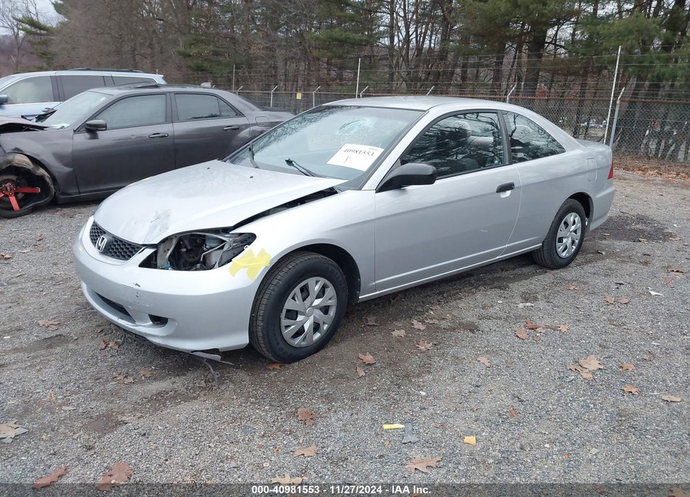 2005 HONDA CIVIC VP VIN: 1HGEM22175L061946