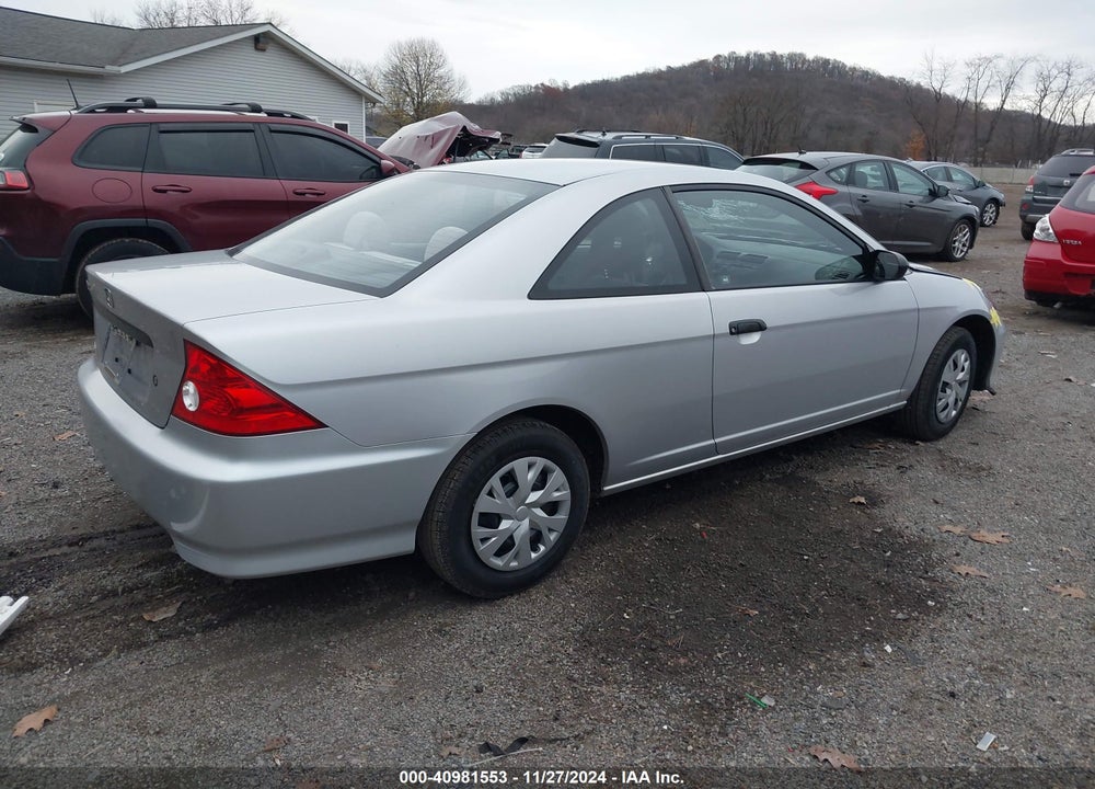 2005 HONDA CIVIC VP VIN: 1HGEM22175L061946