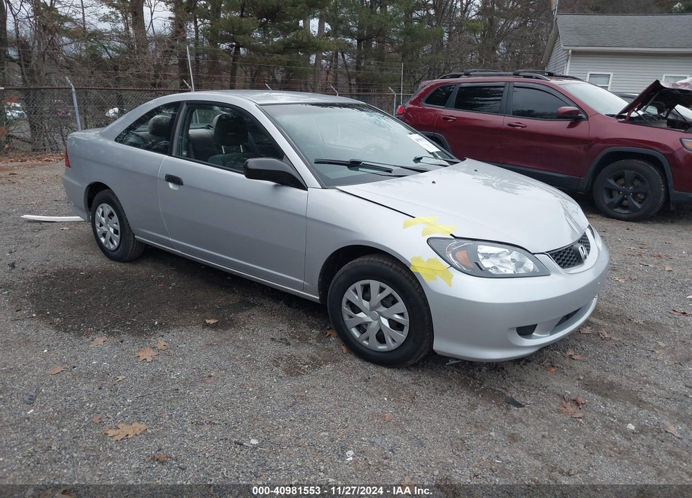 2005 HONDA CIVIC VP VIN: 1HGEM22175L061946