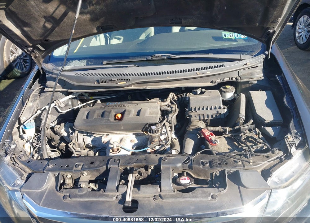 2012 HONDA CIVIC EX VIN: 19XFB2F82CE392827