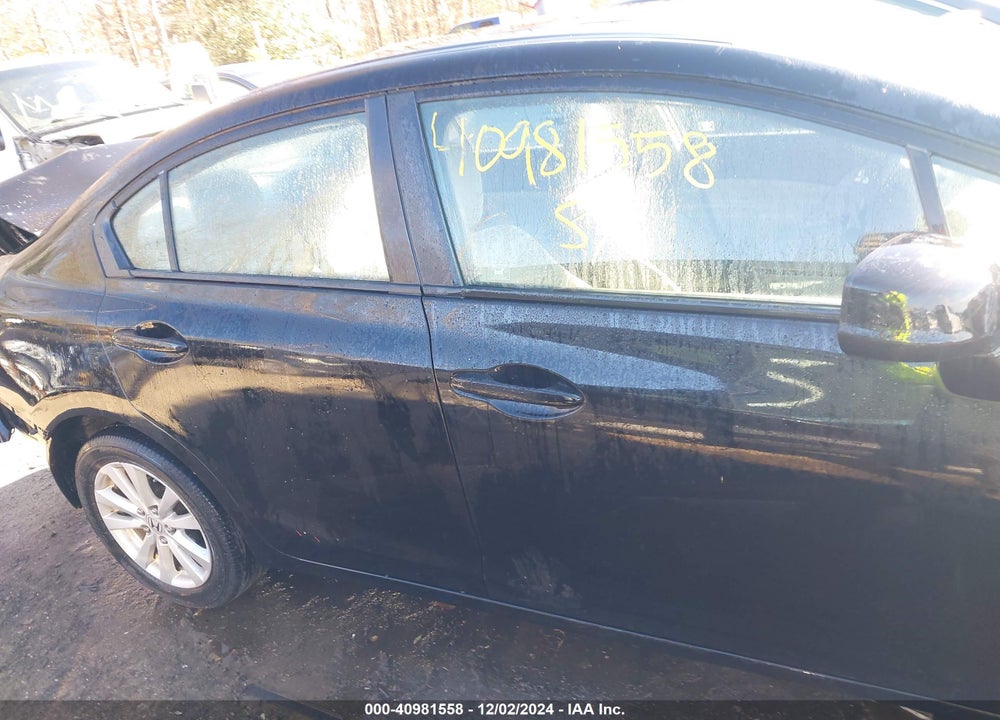 2012 HONDA CIVIC EX VIN: 19XFB2F82CE392827