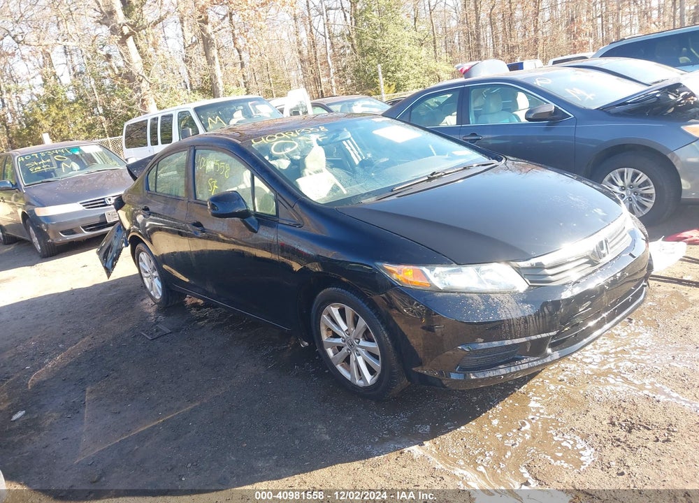 2012 HONDA CIVIC EX VIN: 19XFB2F82CE392827