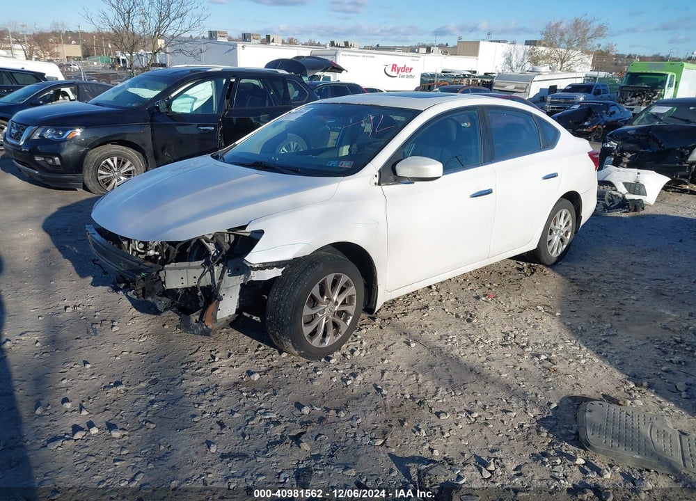 2017 NISSAN SENTRA SV VIN: 3N1AB7AP9HY251302