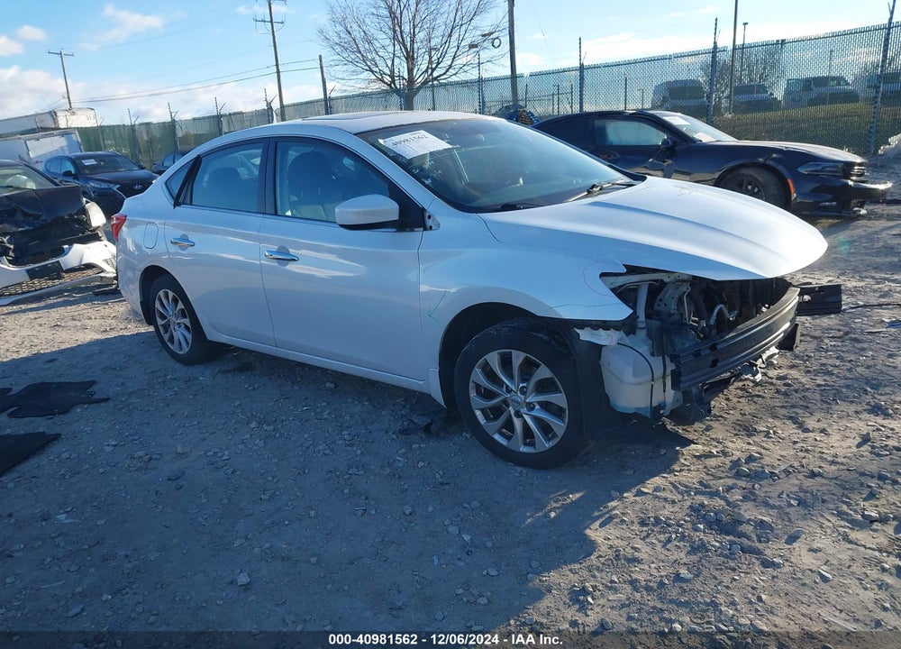 2017 NISSAN SENTRA SV VIN: 3N1AB7AP9HY251302