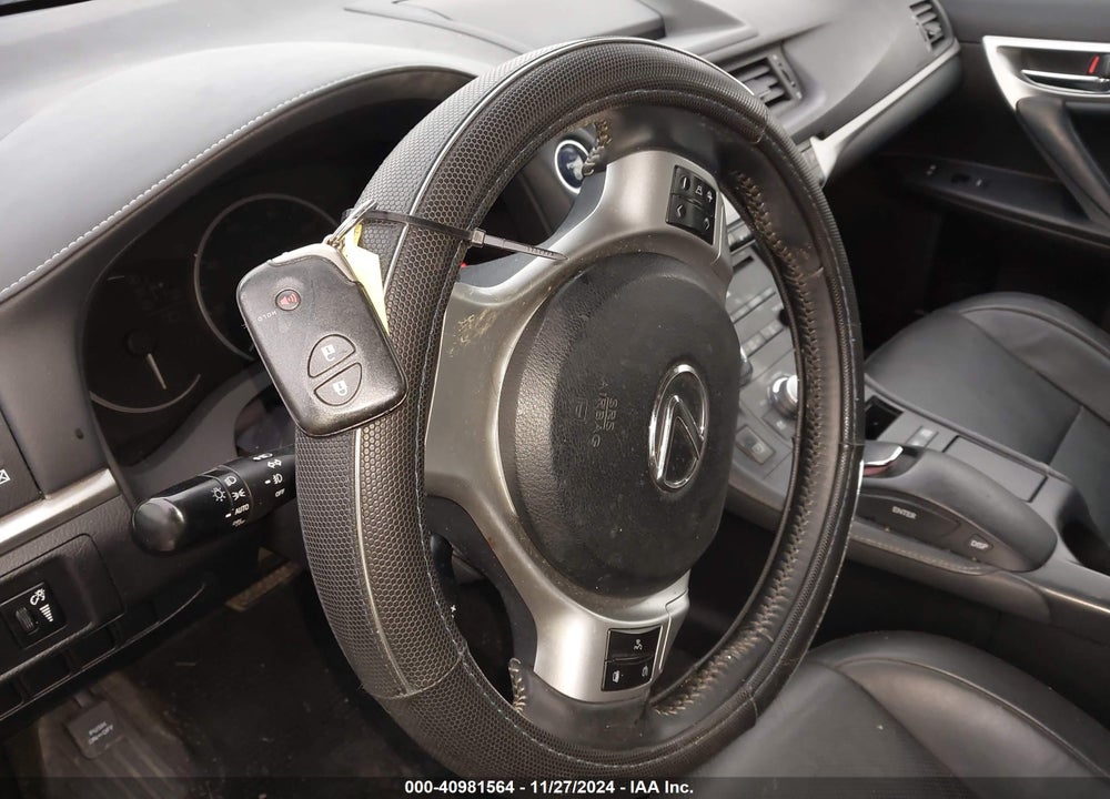 2012 LEXUS CT 200H VIN: JTHKD5BH7C2105199