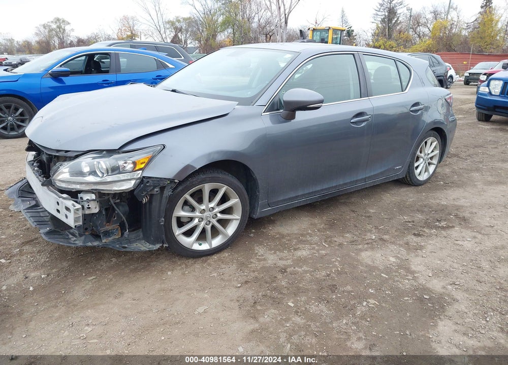 2012 LEXUS CT 200H VIN: JTHKD5BH7C2105199