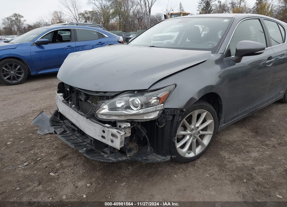 2012 LEXUS CT 200H VIN: JTHKD5BH7C2105199