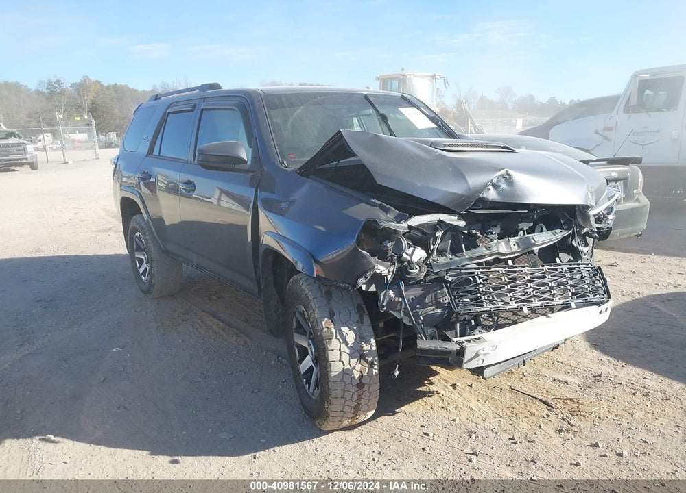 2019 TOYOTA 4RUNNER TRD OFF ROAD VIN: JTEBU5JR7K5720842