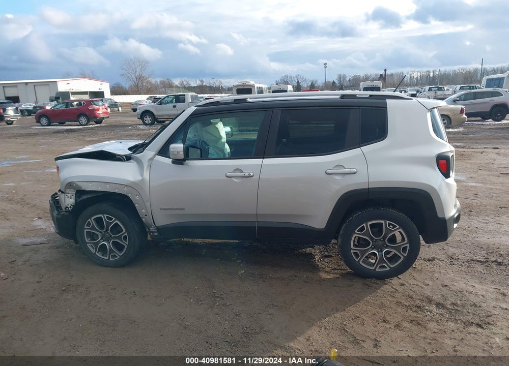 2016 JEEP RENEGADE LIMITED VIN: ZACCJBDTXGPC86731