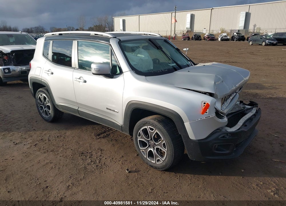 2016 JEEP RENEGADE LIMITED VIN: ZACCJBDTXGPC86731